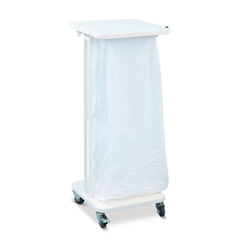 Immagine del prodotto n. 1: Portasacco rifiuti Premium 60 litri, con rulli, aperto