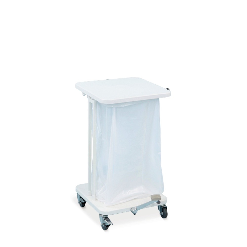 Immagine del prodotto n. 2: Portasacco rifiuti Premium 60 litri, con rulli, aperto