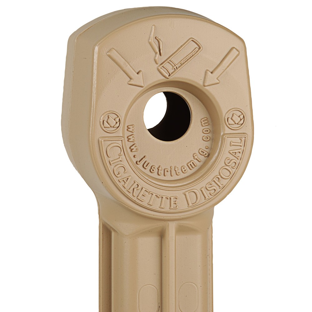 Immagine del prodotto n. 5: Posacenere a colonna di sicurezza Justrite®, autoestinguente, 15 litri, beige