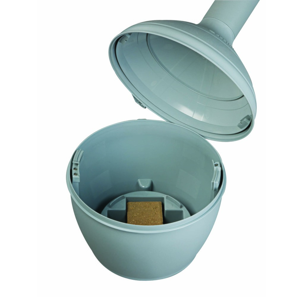Immagine del prodotto n. 3: Posacenere a colonna di sicurezza Justrite Elite™, 15 litri, grigio