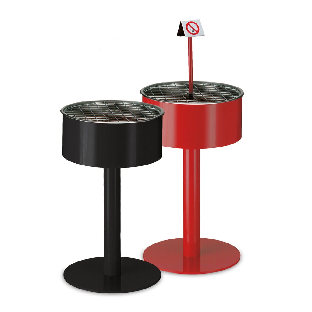 posacenere a colonna ROUST, blu Immagine del prodotto: posacenere a colonna ROUST, blu