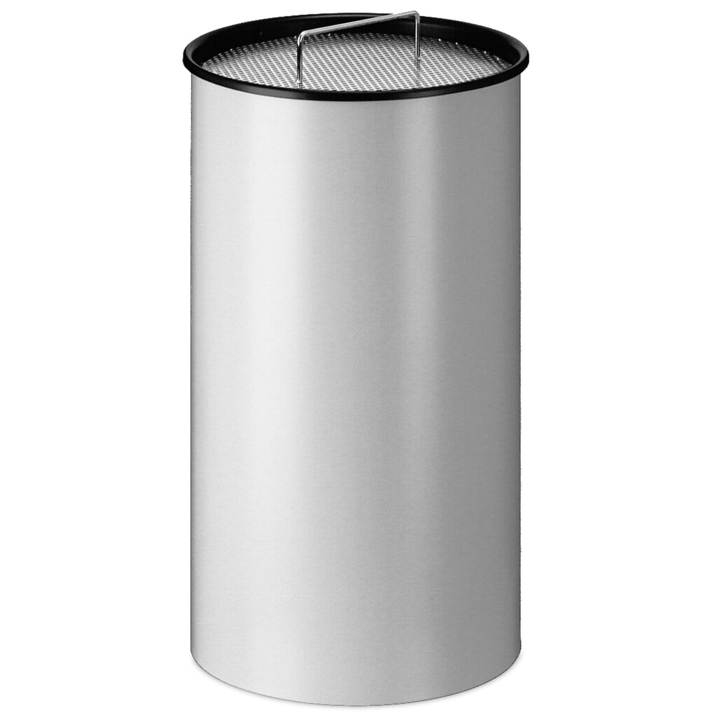 Posacenere a colonna RONDO, grigio Immagine del prodotto: Posacenere a colonna RONDO, grigio