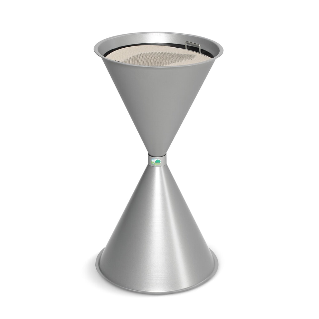 Immagine del prodotto: Posacenere a colonna VAR® CLASSIC, acciaio, argento