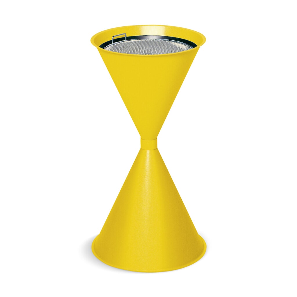 Posacenere a colonna VAR® CLASSIC, acciaio, giallo traffico Immagine del prodotto: Posacenere a colonna VAR® CLASSIC, acciaio, giallo traffico