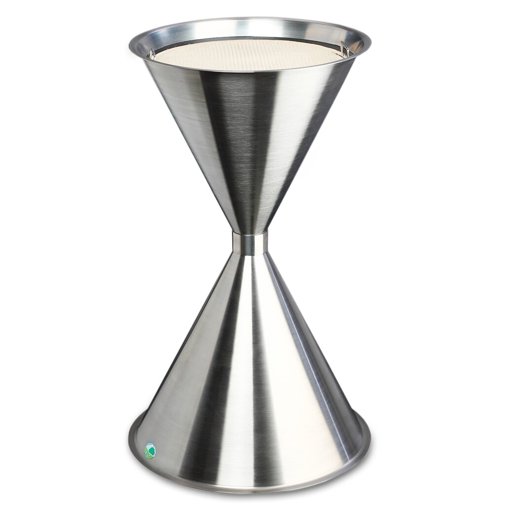 Posacenere a colonna VAR® CLASSIC, acciaio inox Immagine del prodotto: Posacenere a colonna VAR® CLASSIC, acciaio inox