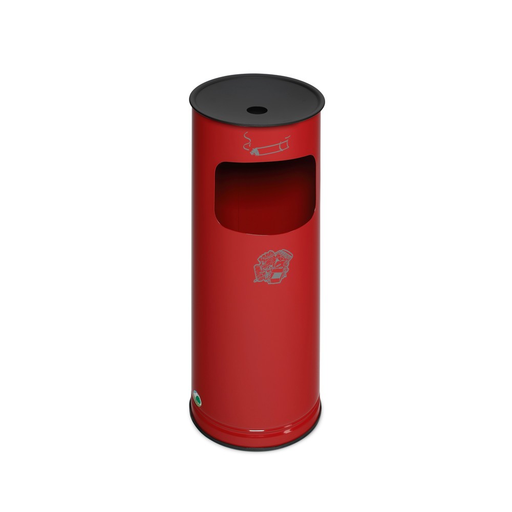 Immagine del prodotto: Posacenere combinato di sicurezza VAR®, 17 litri, rosso