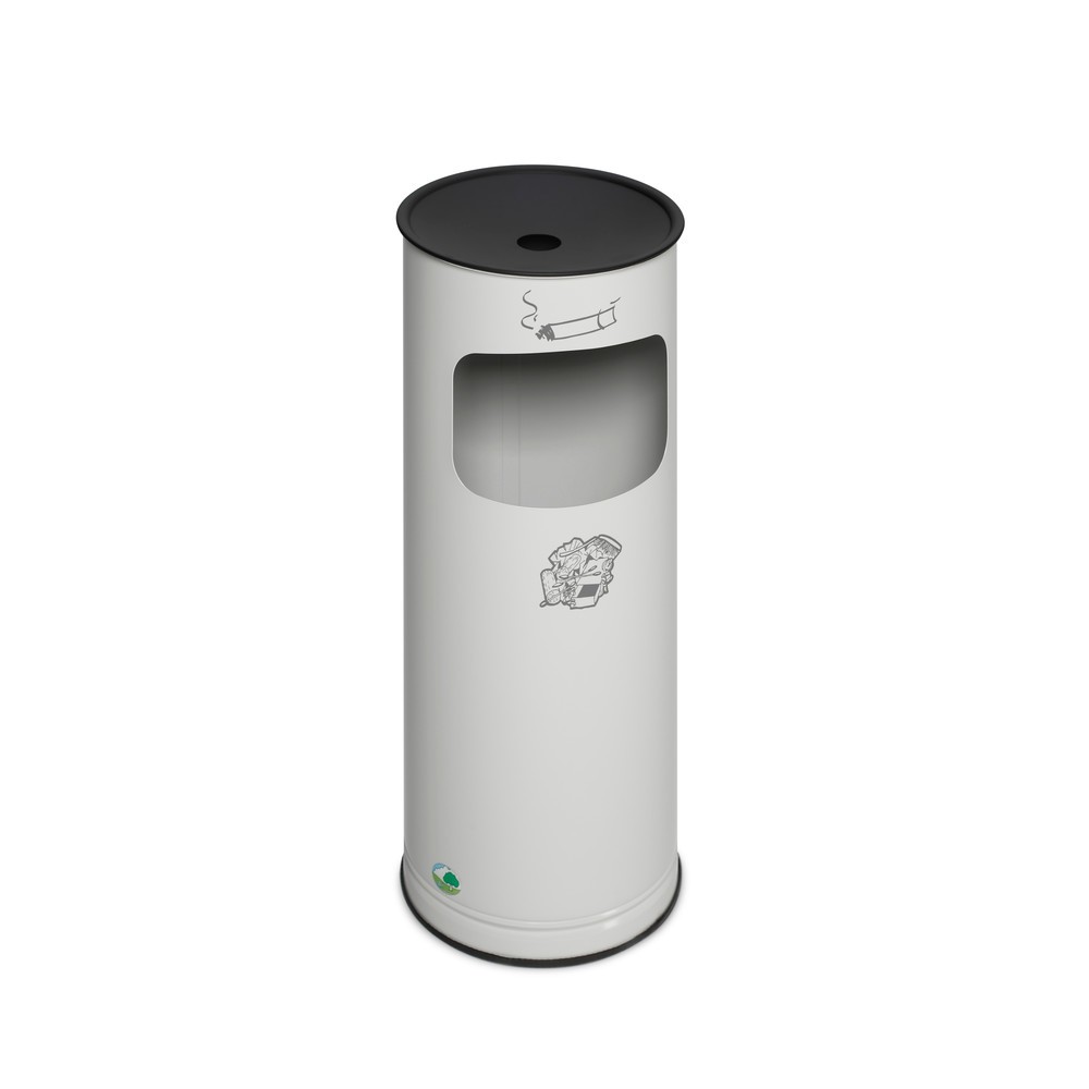Immagine del prodotto: Posacenere combinato di sicurezza VAR®, 17 litri, grigio luce