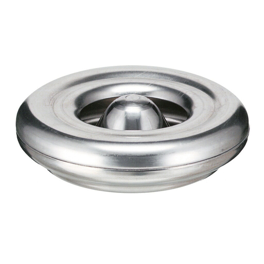Posacenere di sicurezza, autoestinguente, alluminio, Ø 120 mm Immagine del prodotto: Posacenere di sicurezza, autoestinguente, alluminio, Ø 120 mm