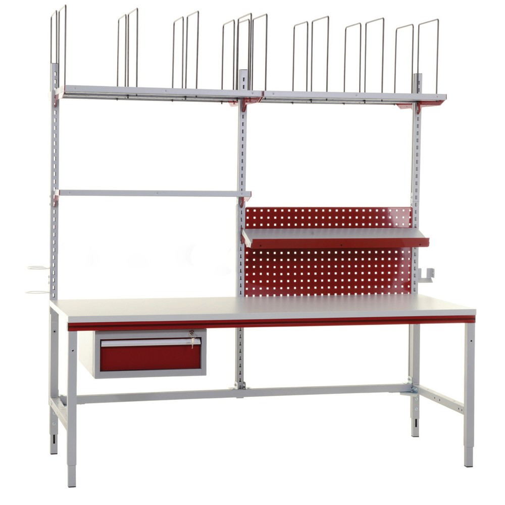 Immagine del prodotto n. 5: Postazione di imballaggio completa Basic+, AxLxP 690-960 x 2.000 x 800 mm