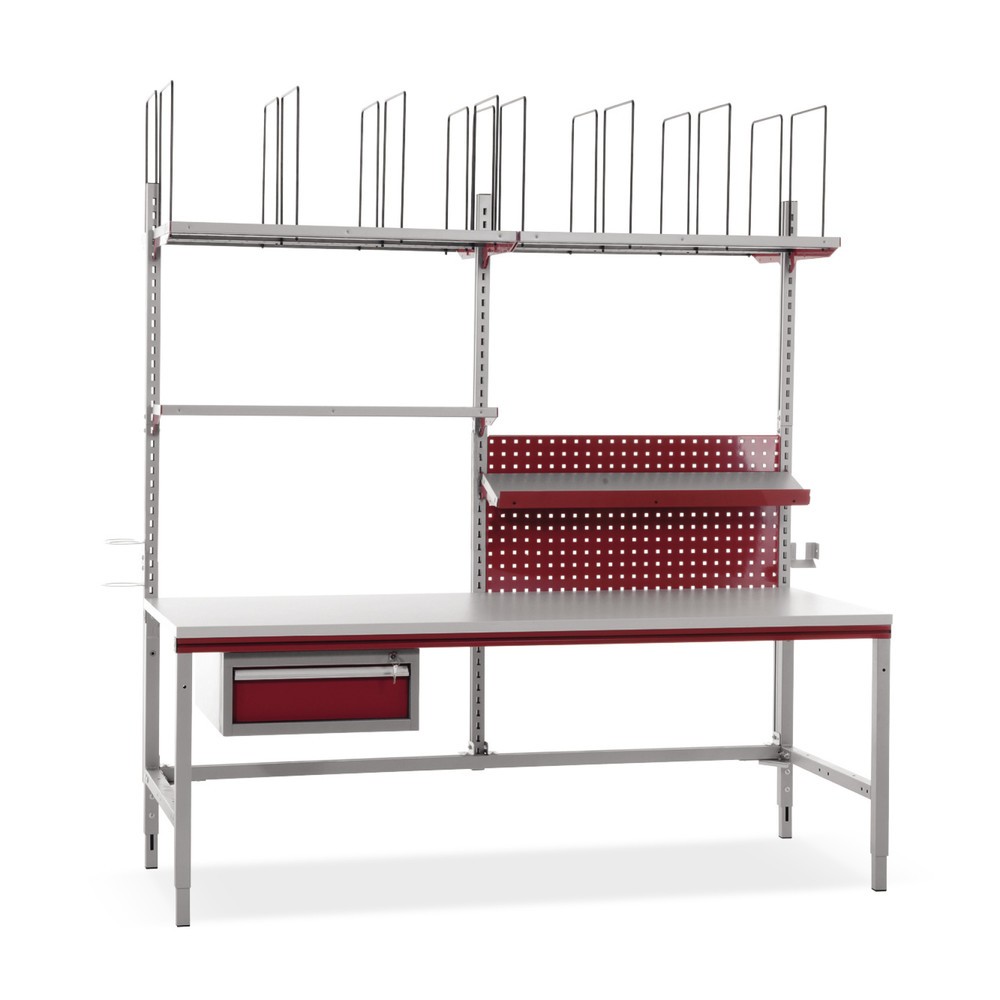Immagine del prodotto: Postazione di imballaggio completa Basic+, AxLxP 690-960 x 2.000 x 800 mm