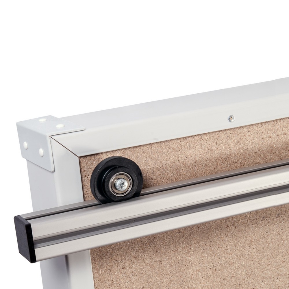Immagine del prodotto: Profilo a parete per Flexoboard con 1 segmento, lunghezza 330 mm, incl. materiale di montaggio