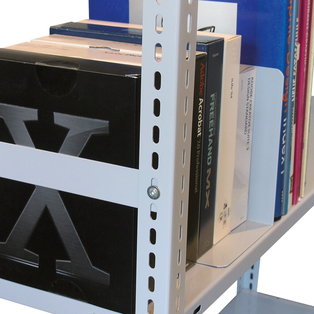 Profilo di delimitazione terminale per scaffalatura per documenti SCHULTE, lunghezza 300 mm Immagine del prodotto: Profilo di delimitazione terminale per scaffalatura per documenti SCHULTE, lunghezza 300 mm