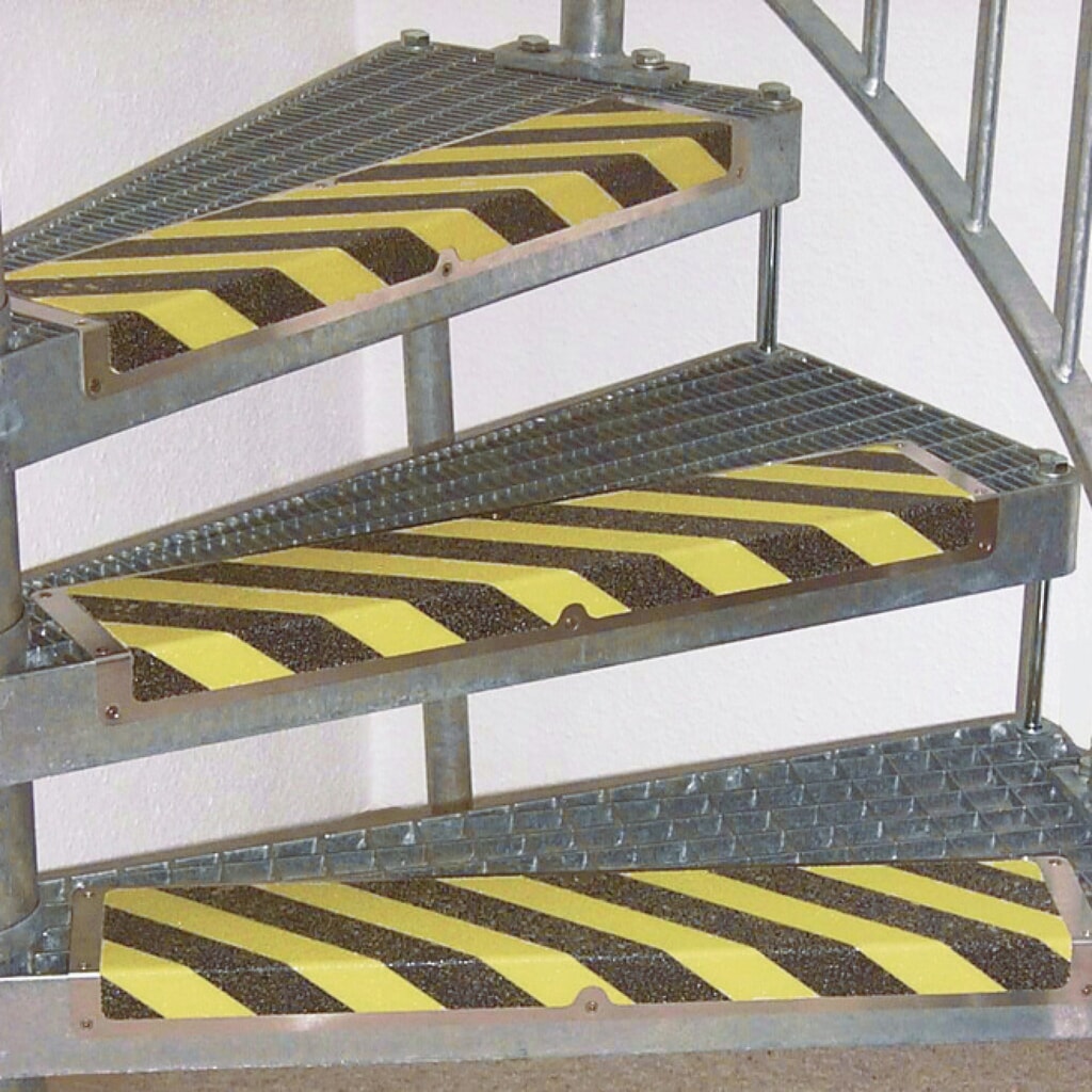 Profilo di protezione bordi antiscivolo “Attenzione pericolo d’inciampo”