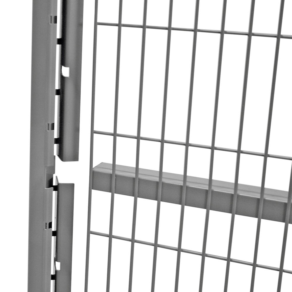 Immagine del prodotto: Profilo terminale per griglia di protezione macchine TROAX®, altezza 1.250 mm