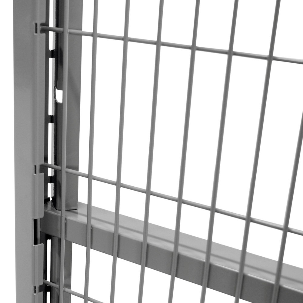 Immagine del prodotto n. 2: Profilo terminale per griglia di protezione macchine TROAX®, altezza 1.250 mm