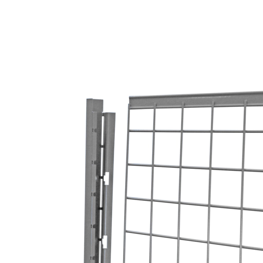 Profilo terminale per sistema divisore TROAX®, altezza 2.200 mm Immagine del prodotto: Profilo terminale per sistema divisore TROAX®, altezza 2.200 mm
