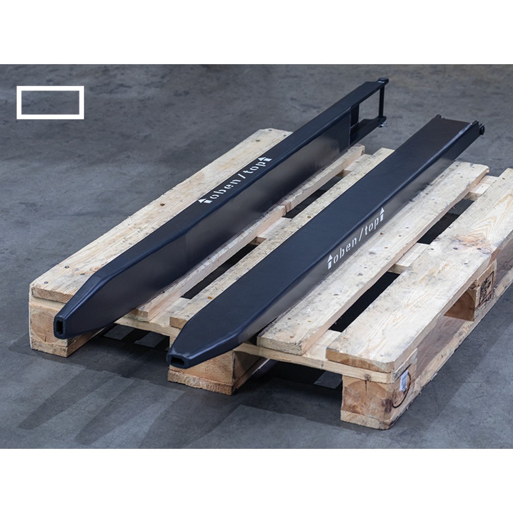 Immagine del prodotto n. 4: Prolungamento forche VETTER®, versione chiusa, lunghezza 2.000 mm, sezione trasversale forca 120 x 45 mm