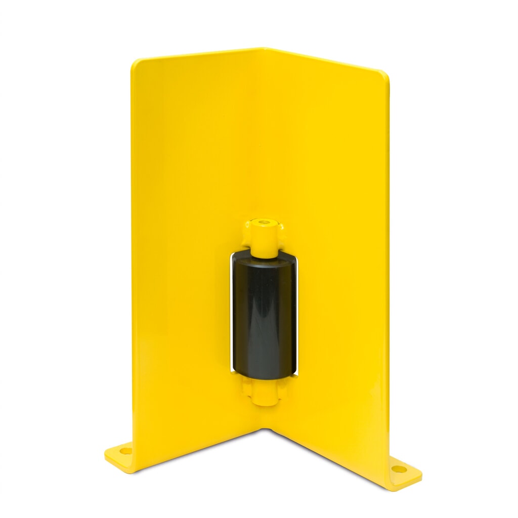 Protezione paracolpi con rullo, profilo angolare, AxLxP 400 x 160 x 160 mm Immagine del prodotto n. 3: Protezione paracolpi con rullo, profilo angolare, AxLxP 400 x 160 x 160 mm