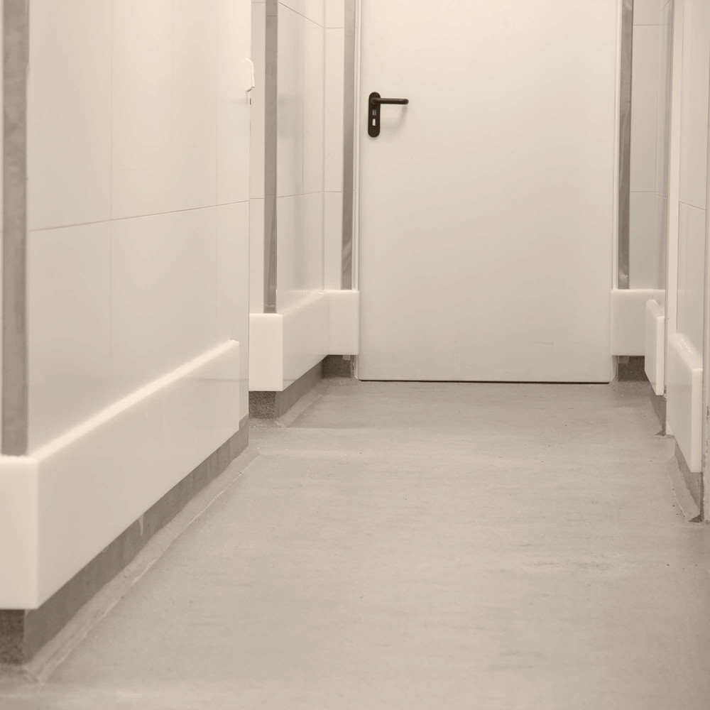Immagine del prodotto n. 4: Protezione anticollisione MORAVIA per pareti, da montare, AxL 150 x 10 mm, lunghezza 2.060 mm, bianco