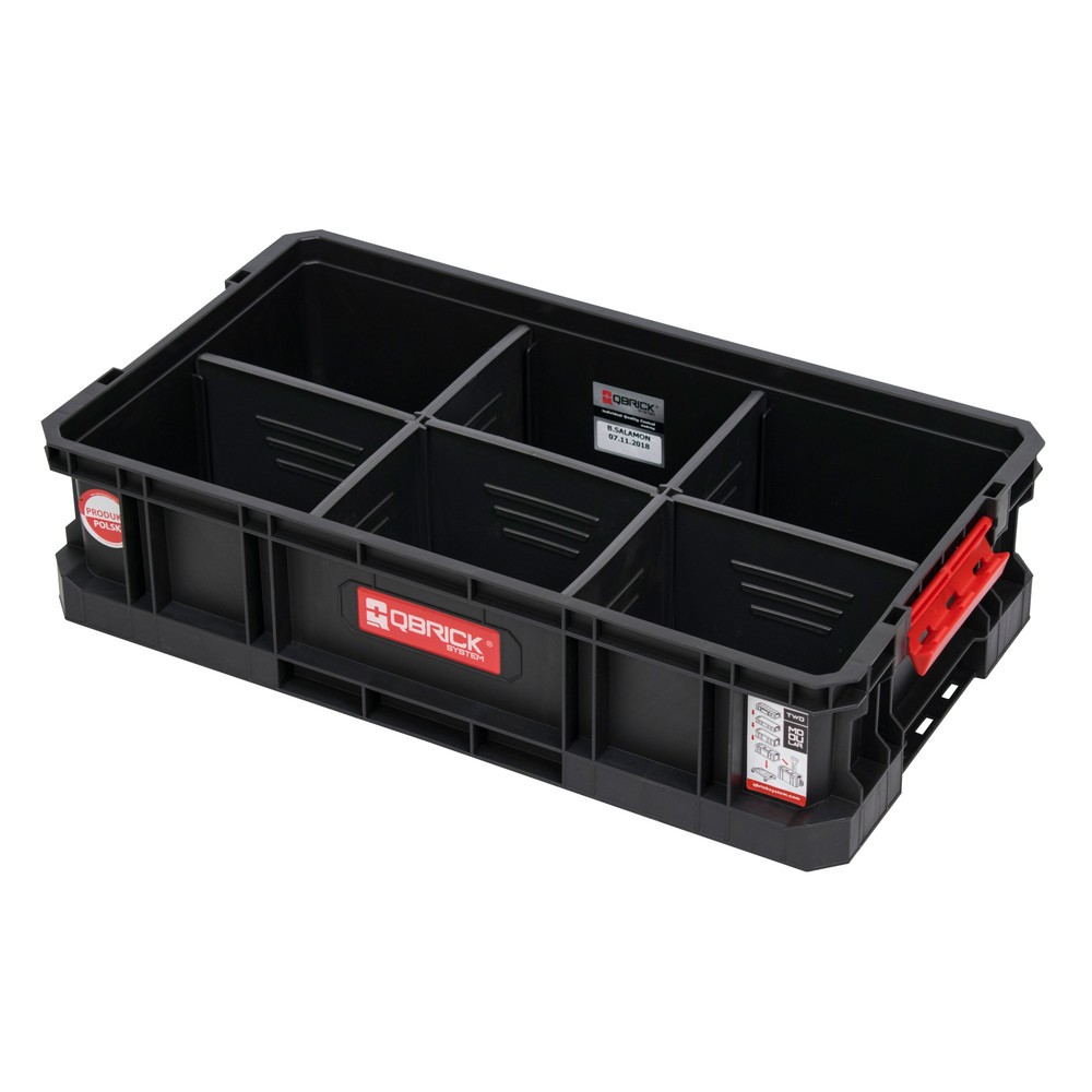 Immagine del prodotto: QBRICK Cassetta per gli attrezzi SYSTEM TWO BOX 100 FLEX, AxLxP 145 x 560 x 320 mm