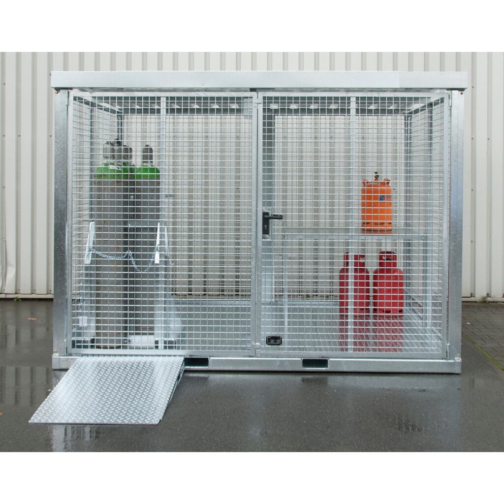 Rampa d'accesso per container per bombole gas GFC-E Immagine del prodotto n. 2: Rampa d'accesso per container per bombole gas GFC-E