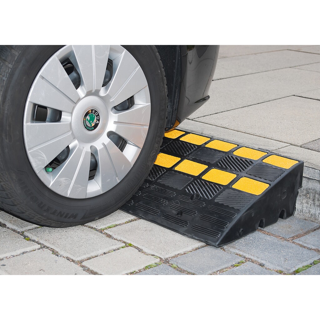 Immagine del prodotto n. 3: MORAVIA rampa per cordolo, gomma dura, AxLxP 100 x 600 x 300 mm