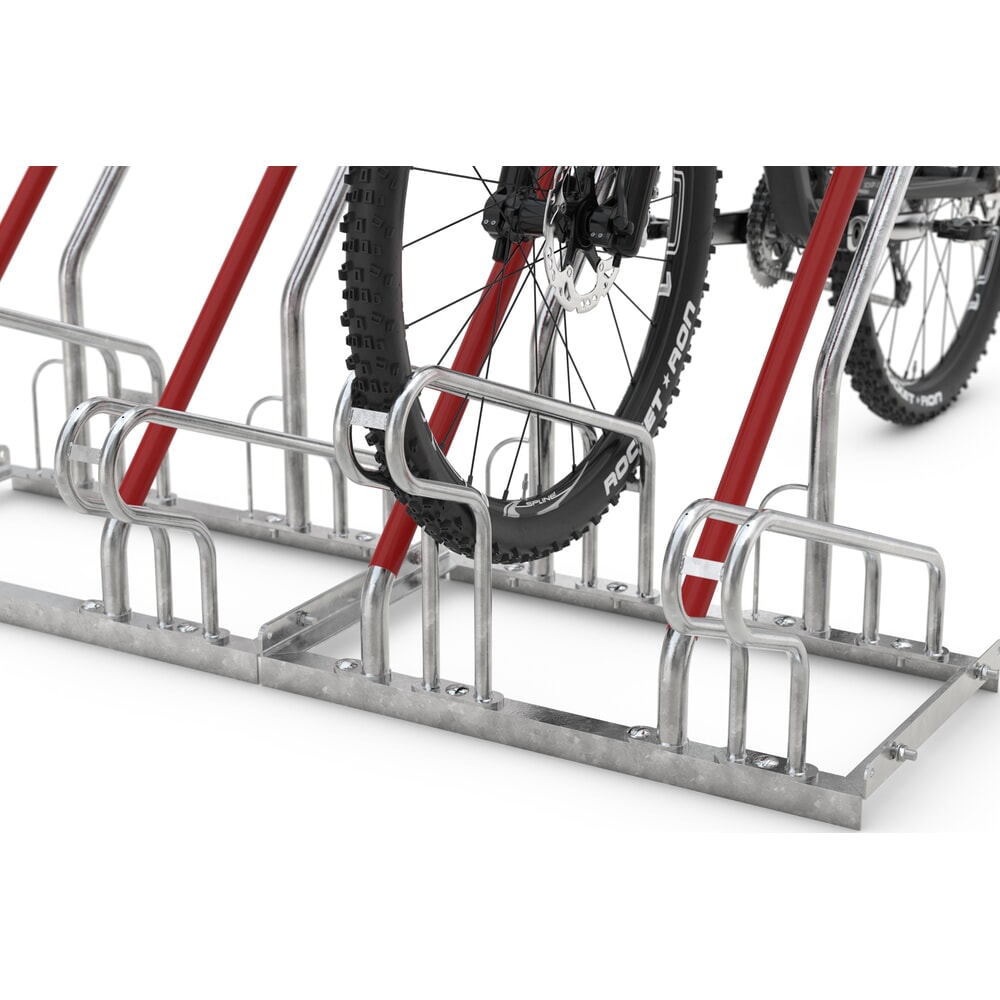 Immagine del prodotto n. 2: Rastrelliera per biciclette, con caricamento da un lato, 2 posti, distanza tra le ruote 350 mm
