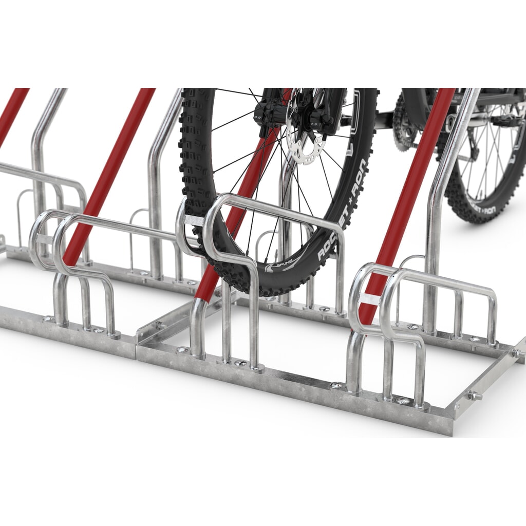 Immagine del prodotto n. 2: Rastrelliera per biciclette, con caricamento da un lato, 2 posti, distanza tra le ruote 350 mm