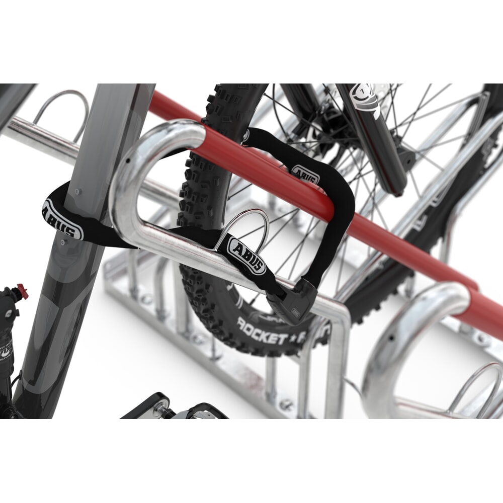 Immagine del prodotto n. 6: Rastrelliera per biciclette, con caricamento da un lato, 2 posti, distanza tra le ruote 350 mm