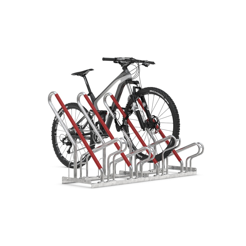Immagine del prodotto n. 9: Rastrelliera per biciclette, con caricamento da un lato, 2 posti, distanza tra le ruote 350 mm