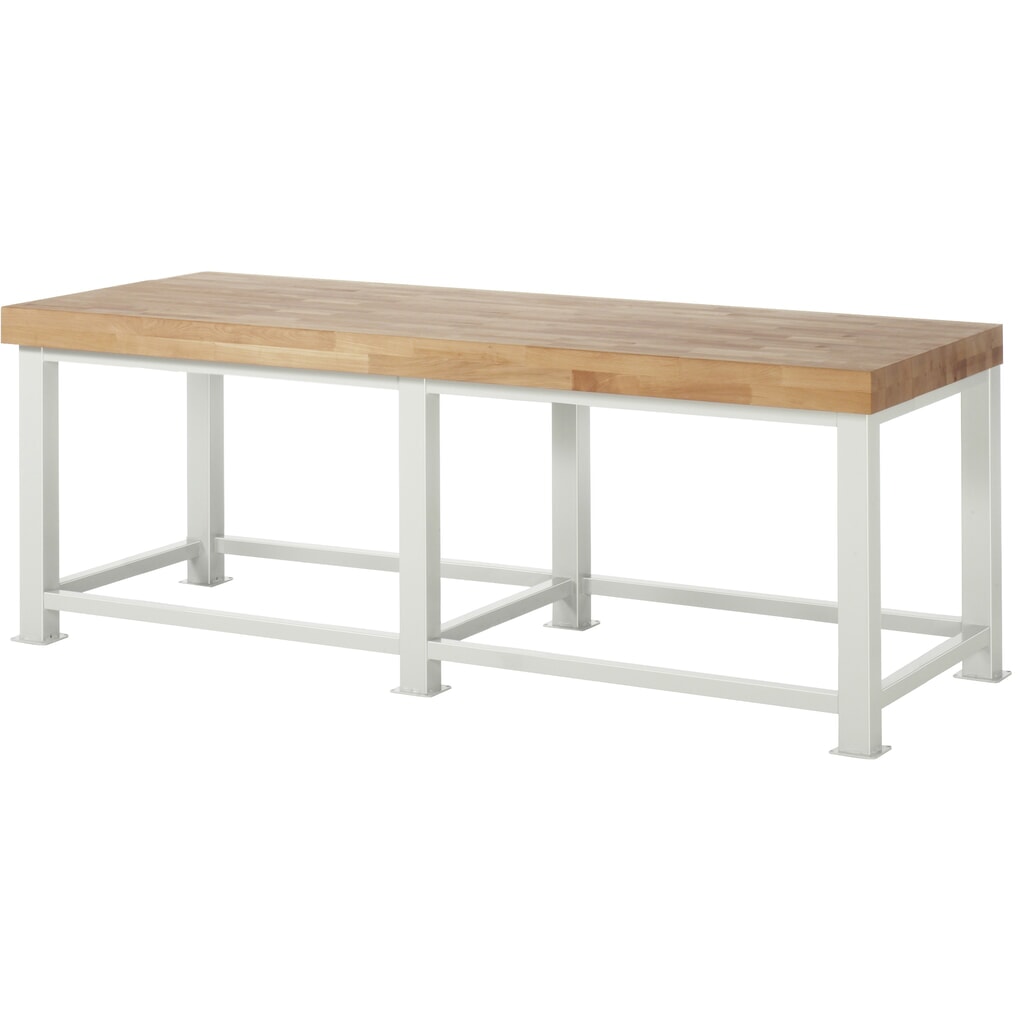 RAU banco da lavoro per carichi pesanti, AxLxP 900 mm x 2.500 mm x 900 mm Immagine del prodotto: RAU banco da lavoro per carichi pesanti, AxLxP 900 mm x 2.500 mm x 900 mm