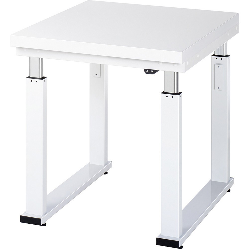 Immagine del prodotto: RAU banco da lavoro regolabile in altezza elettricamente Serie adlatus 600, HxLxP 740-1.140 x 750 x 900 mm, piano di lavoro rivestito in laminato rigido