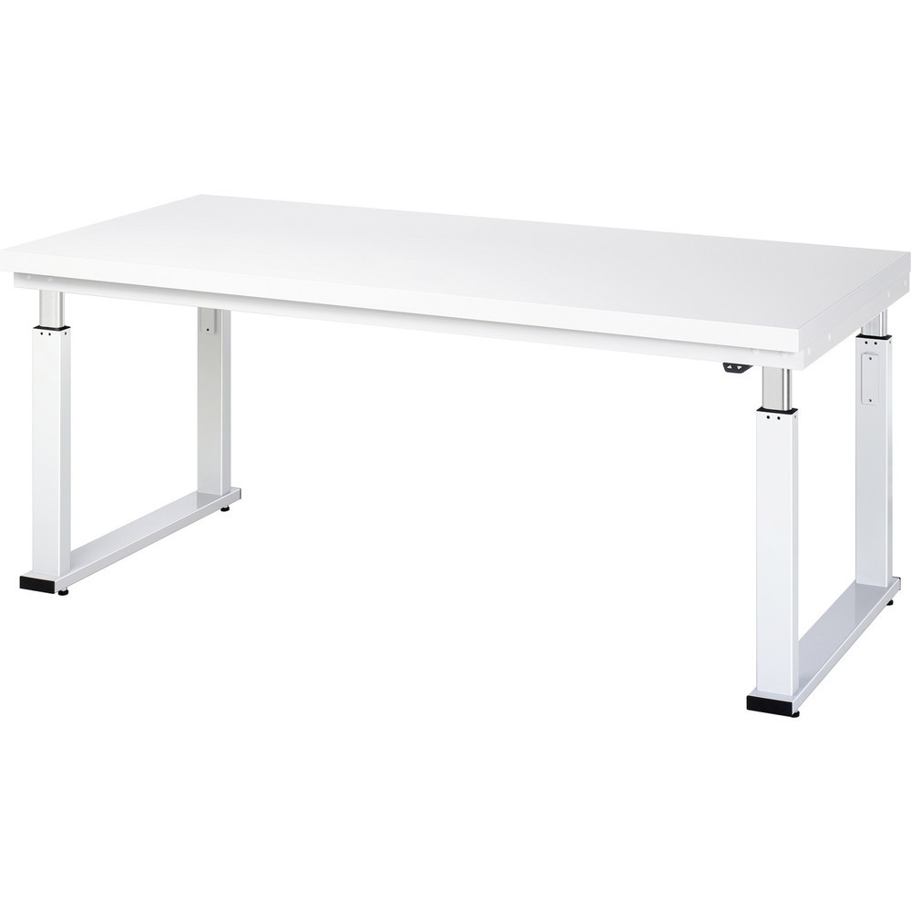 Immagine del prodotto: RAU banco da lavoro regolabile in altezza elettricamente Serie adlatus 600, HxLxP 740-1.140 x 2.000 x 900 mm, piano di lavoro rivestito in laminato rigido
