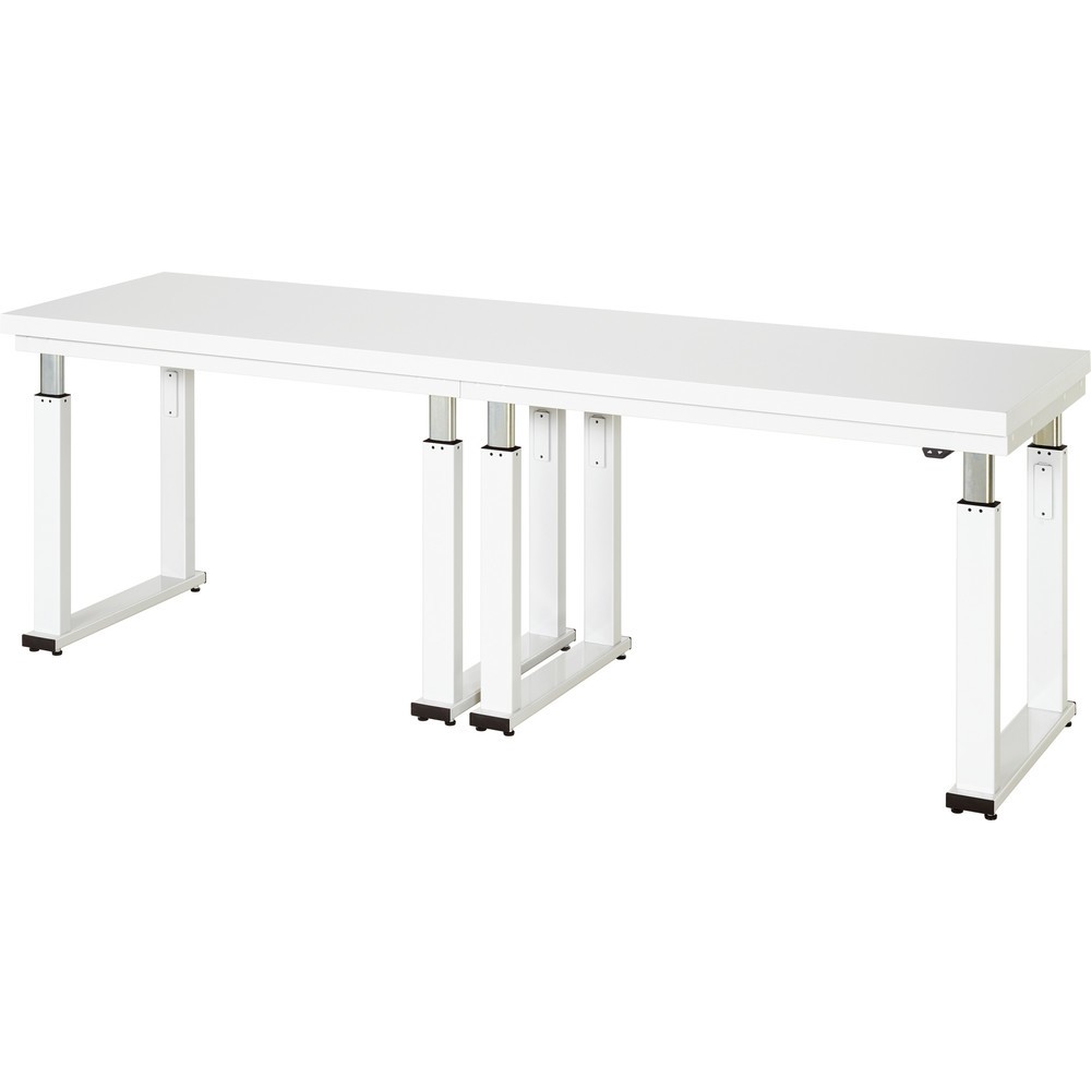 Immagine del prodotto: RAU banco da lavoro regolabile in altezza elettricamente Serie adlatus 600, HxLxP 740-1.140 x 2.500 x 700 mm, rivestimento in laminato rigido
