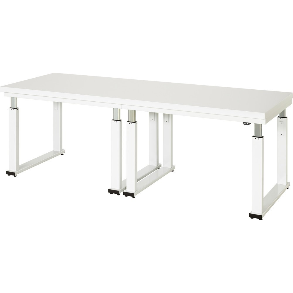 Immagine del prodotto: RAU banco da lavoro regolabile in altezza elettricamente Serie adlatus 600, HxLxP 740-1.140 x 2.500 x 900 mm, piano di lavoro rivestito in laminato rigido