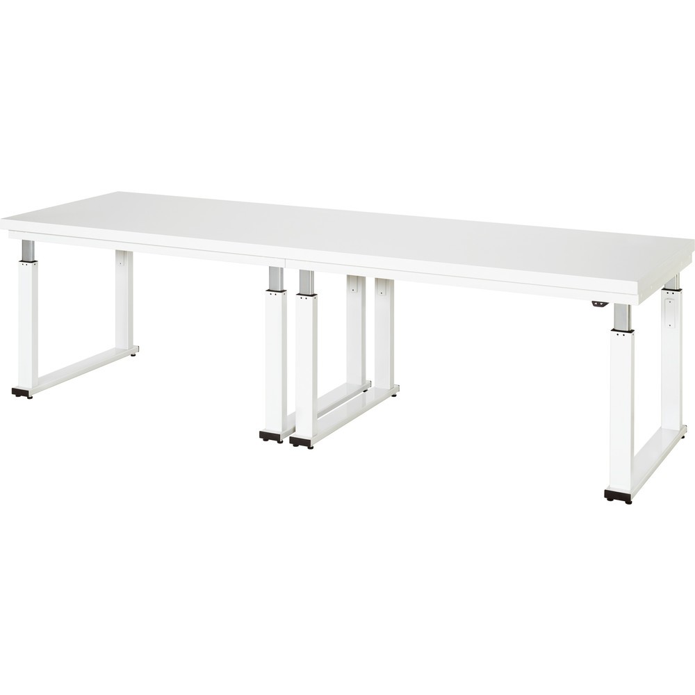 Immagine del prodotto: RAU banco da lavoro regolabile in altezza elettricamente Serie adlatus 600, HxLxP 740-1.140 x 3.000 x 900 mm, rivestimento in laminato rigido