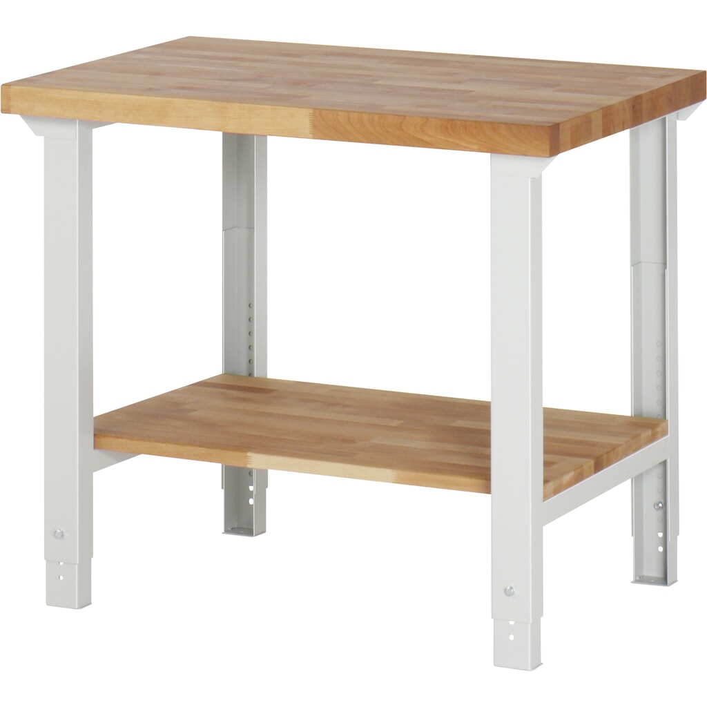 Immagine del prodotto: RAU Banco da lavoro Serie 7000, HxLxP 790-1.140 x 1.000 x 700 mm, piano di appoggio inferiore
