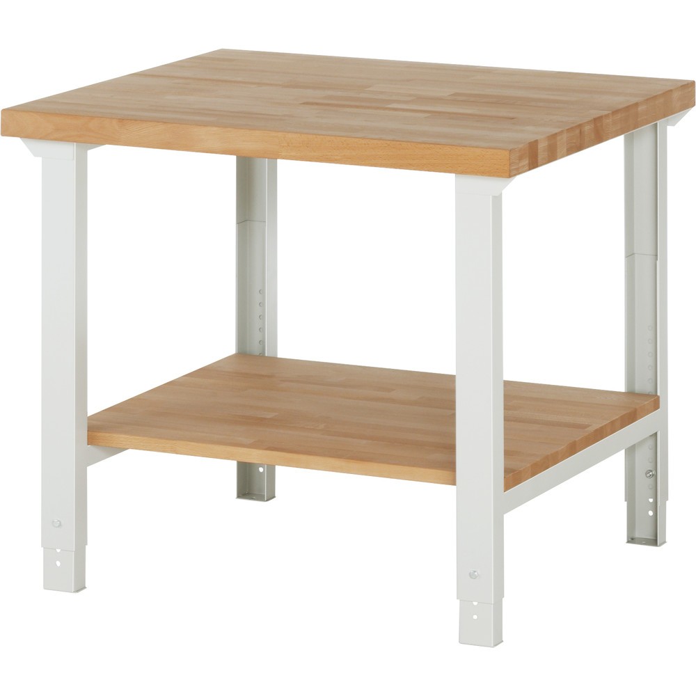 Immagine del prodotto: RAU Banco da lavoro Serie 7000, HxLxP 790-1.140 x 1.000 x 900 mm, piano di appoggio inferiore