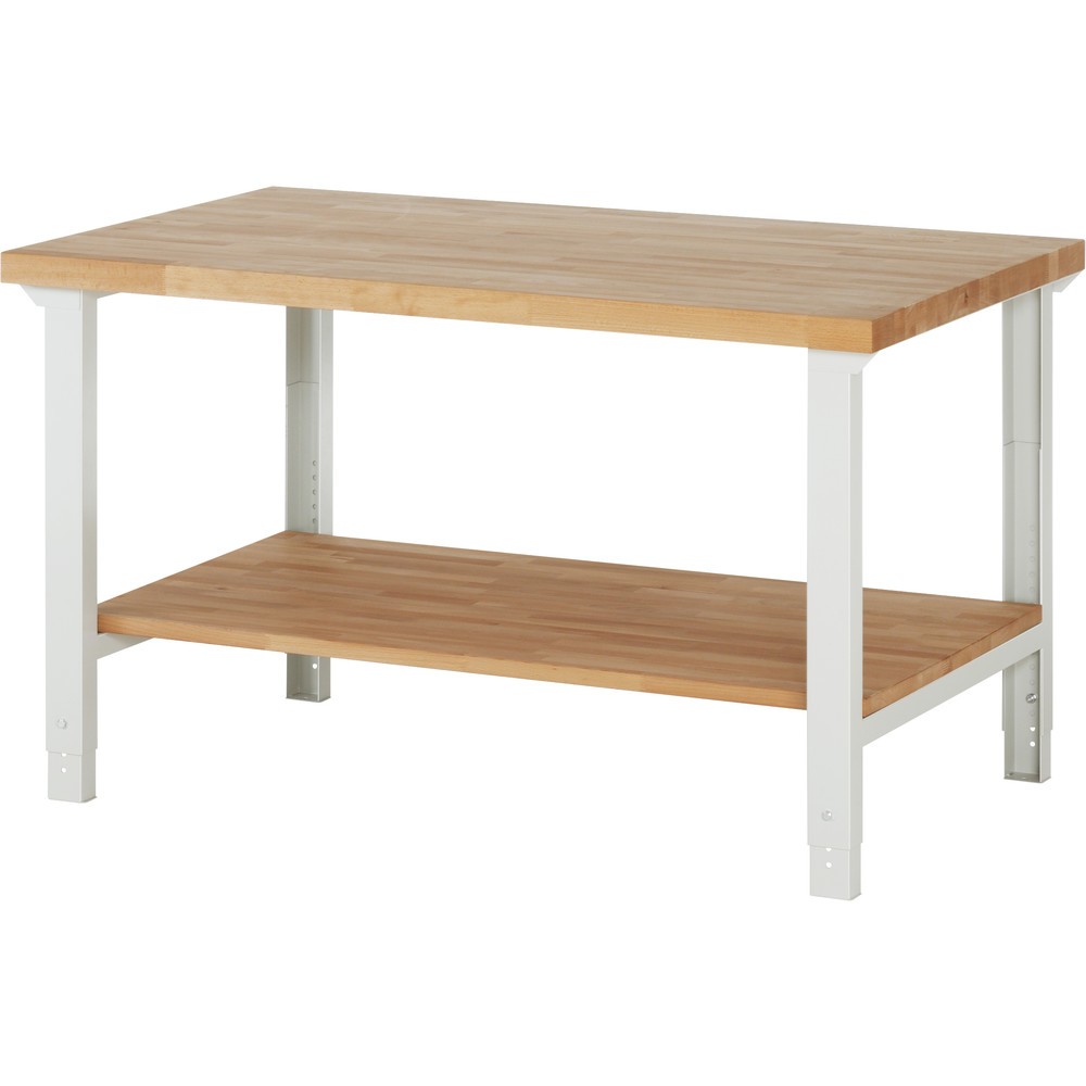 Immagine del prodotto: RAU Banco da lavoro Serie 7000, HxLxP 790-1.140 x 1.500 x 900 mm, piano di appoggio inferiore