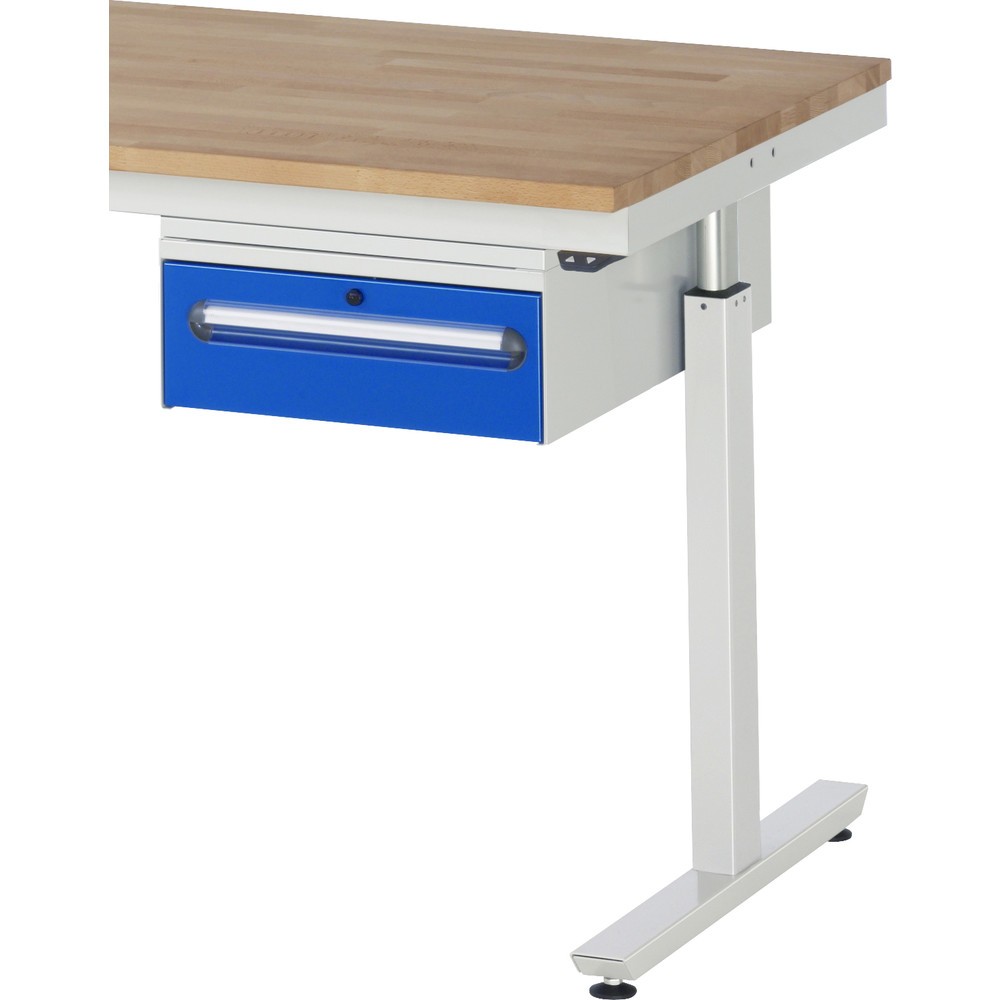 Immagine del prodotto n. 2: RAU Contenitore con base per banco da lavoro serie adlatus, HxLxP 175 x 425 x 600 mm, con 1 cassetto