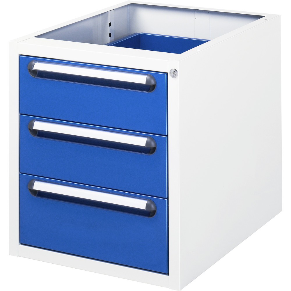 Immagine del prodotto: RAU Contenitore con base per tavolo da lavoro serie Tom, HxLxP 545 x 480 x 600 mm, con 3 cassetti