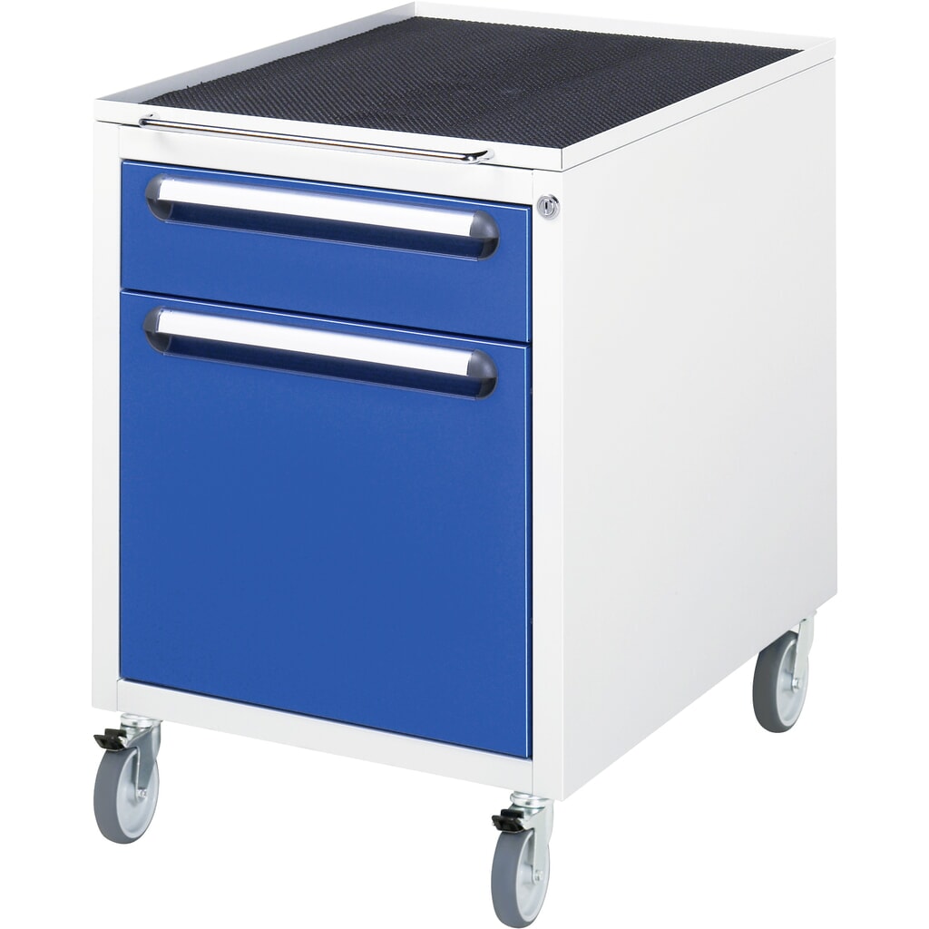 RAU Contenitore con base su ruote, HxLxP 690 x 480 x 600 mm, con 2 cassetti Immagine del prodotto: RAU Contenitore con base su ruote, HxLxP 690 x 480 x 600 mm, con 2 cassetti