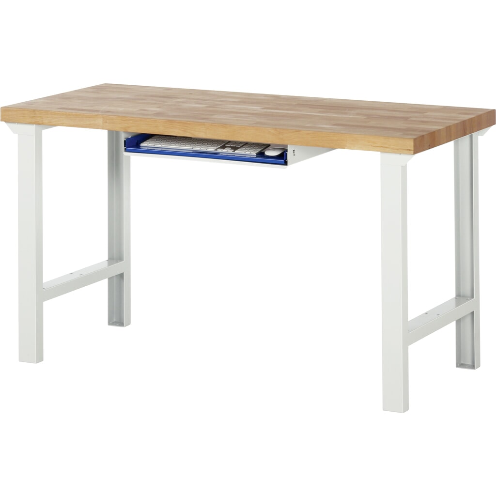 RAU Ripiano estraibile per tastiera per banco da lavoro serie 7000/8000, HxLxP 85 x 640 x 485 mm Immagine del prodotto n. 4: RAU Ripiano estraibile per tastiera per banco da lavoro serie 7000/8000, HxLxP 85 x 640 x 485 mm