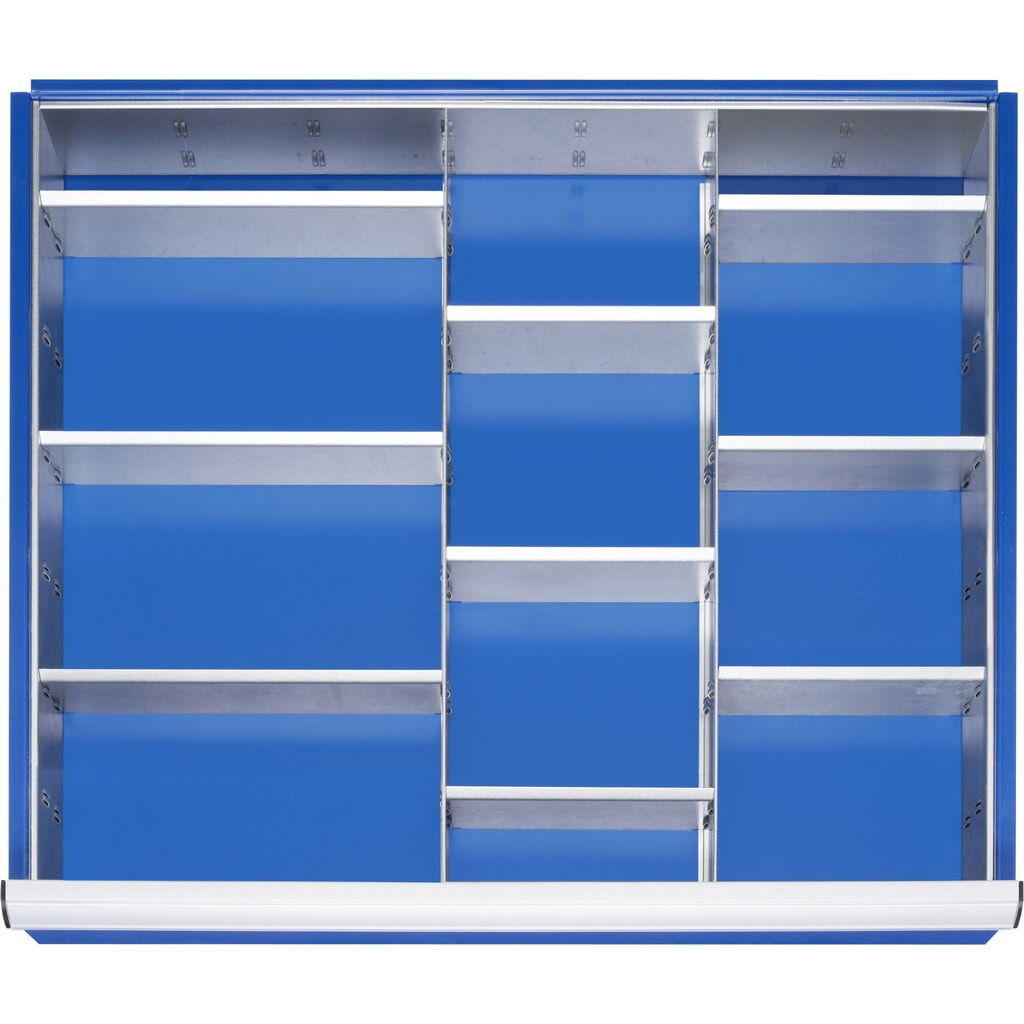 RAU Set di divisori per cassetto, HxLxP 90 x 680 x 560 mm, con set di 4 listelli e 2 divisori, misura XL per altezza frontale 120-150 mm Immagine del prodotto: RAU Set di divisori per cassetto, HxLxP 90 x 680 x 560 mm, con set di 4 listelli e 2 divisori, misura XL per altezza frontale 120-150 mm