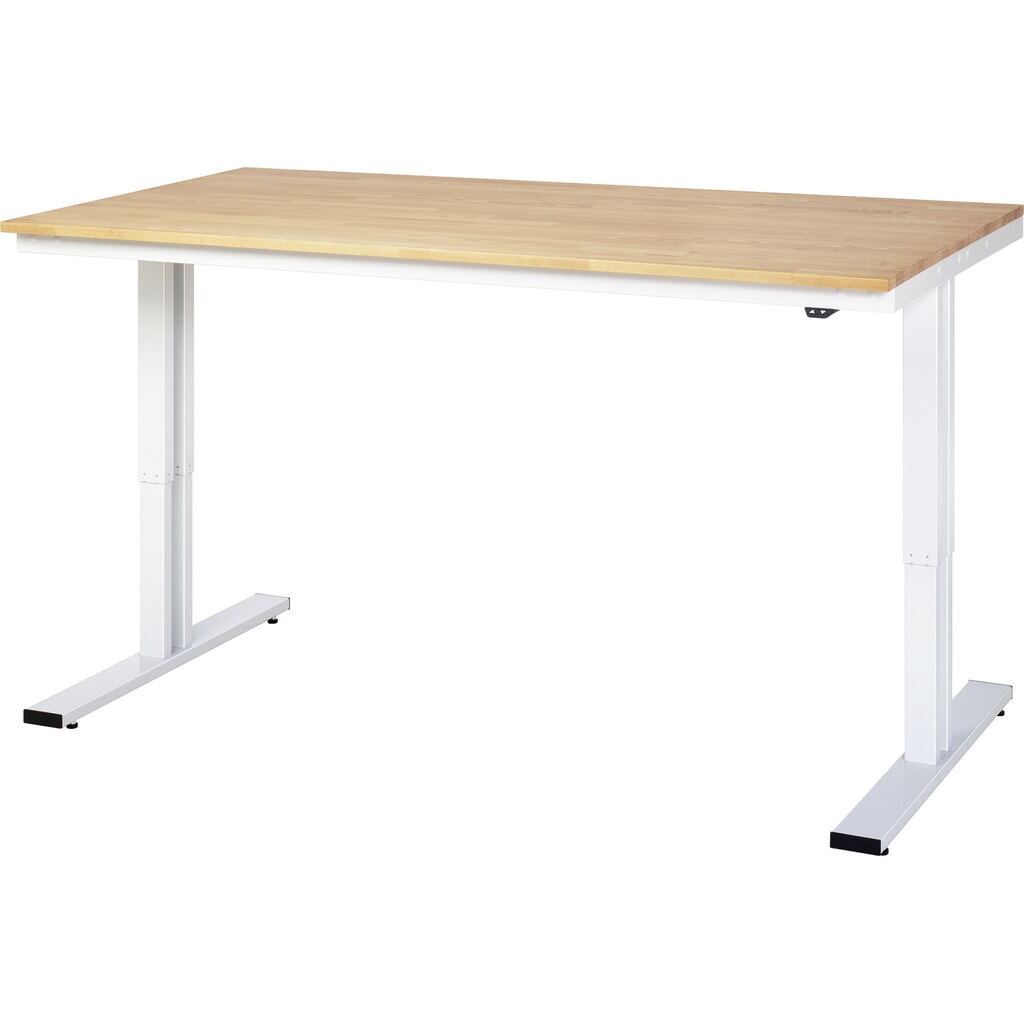 Immagine del prodotto n. 5: RAU Tavolo da lavoro regolabile in altezza elettricamente Serie adlatus 300, HxLxP 720-1.120 x 2.000 x 800 mm, piano di lavoro in EGB rivestito in resina melamminica