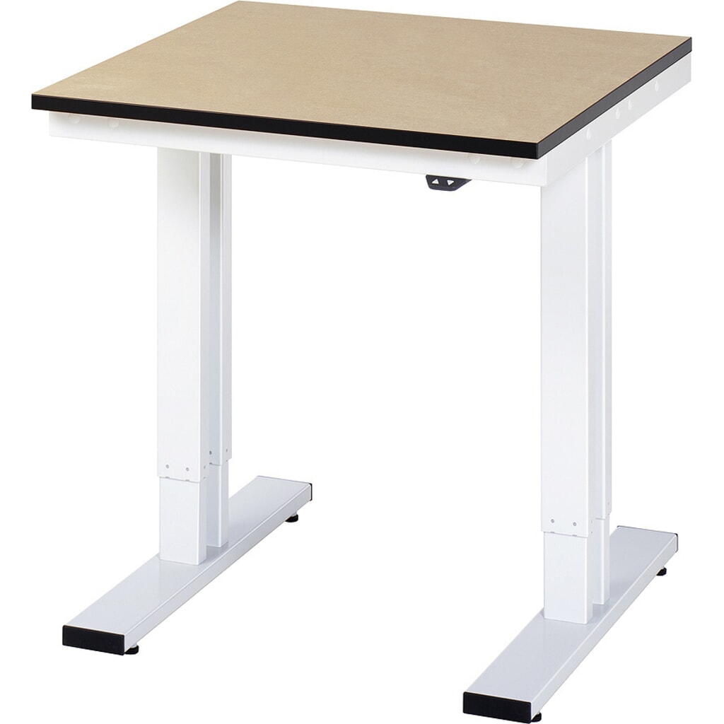 RAU Tavolo da lavoro regolabile in altezza elettricamente Serie adlatus 300, HxLxP 720-1.120 x 750 x 800 mm, piano di lavoro in MDF Immagine del prodotto: RAU Tavolo da lavoro regolabile in altezza elettricamente Serie adlatus 300, HxLxP 720-1.120 x 750 x 800 mm, piano di lavoro in MDF