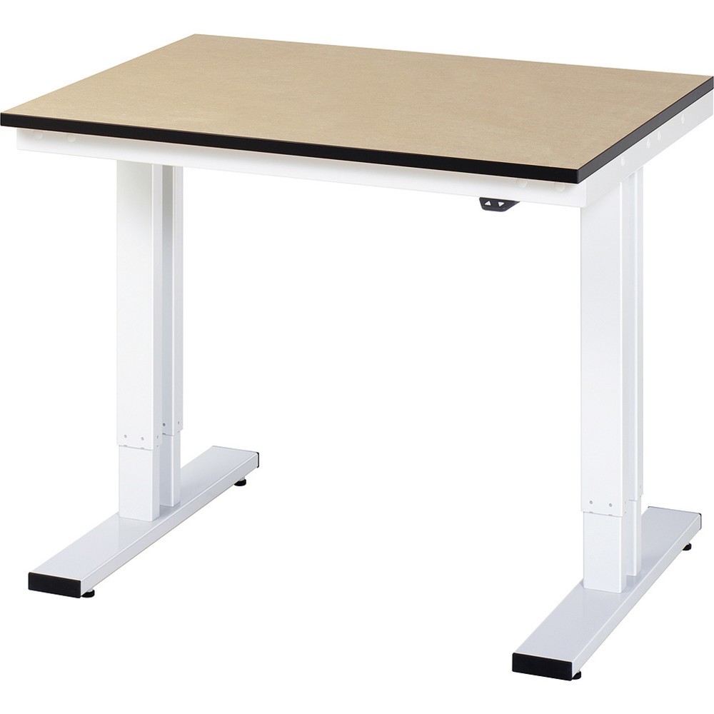 Immagine del prodotto n. 1: RAU Tavolo da lavoro regolabile in altezza elettricamente Serie adlatus 300, HxLxP 720-1.120 x 1.000 x 800 mm, piano di lavoro in MDF