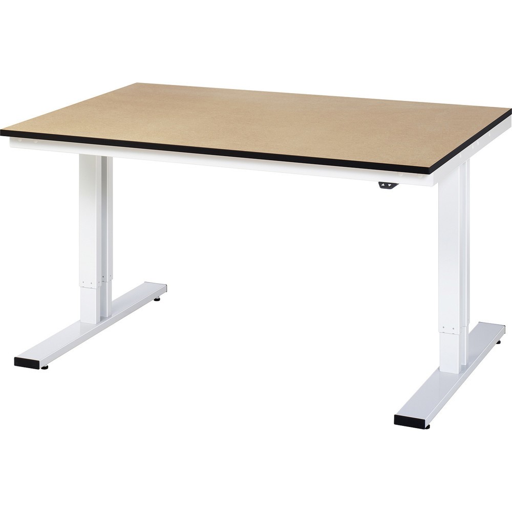 Immagine del prodotto: RAU Tavolo da lavoro regolabile in altezza elettricamente Serie adlatus 300, HxLxP 720-1.120 x 1.500 x 1.000 mm, piano di lavoro in MDF