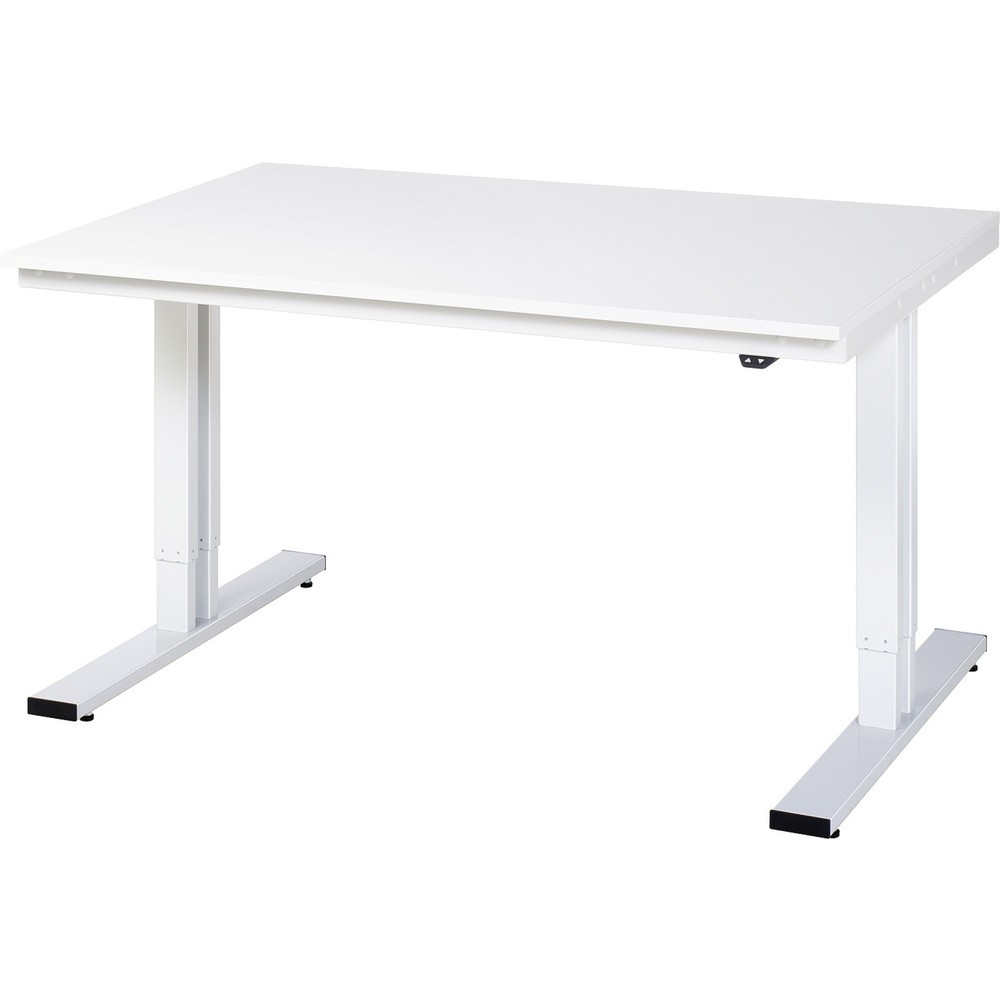 Immagine del prodotto: RAU Tavolo da lavoro regolabile in altezza elettricamente Serie adlatus 300, HxLxP 720-1.120 x 1.500 x 1.000 mm, piano di lavoro in EGB rivestito in resina melamminica