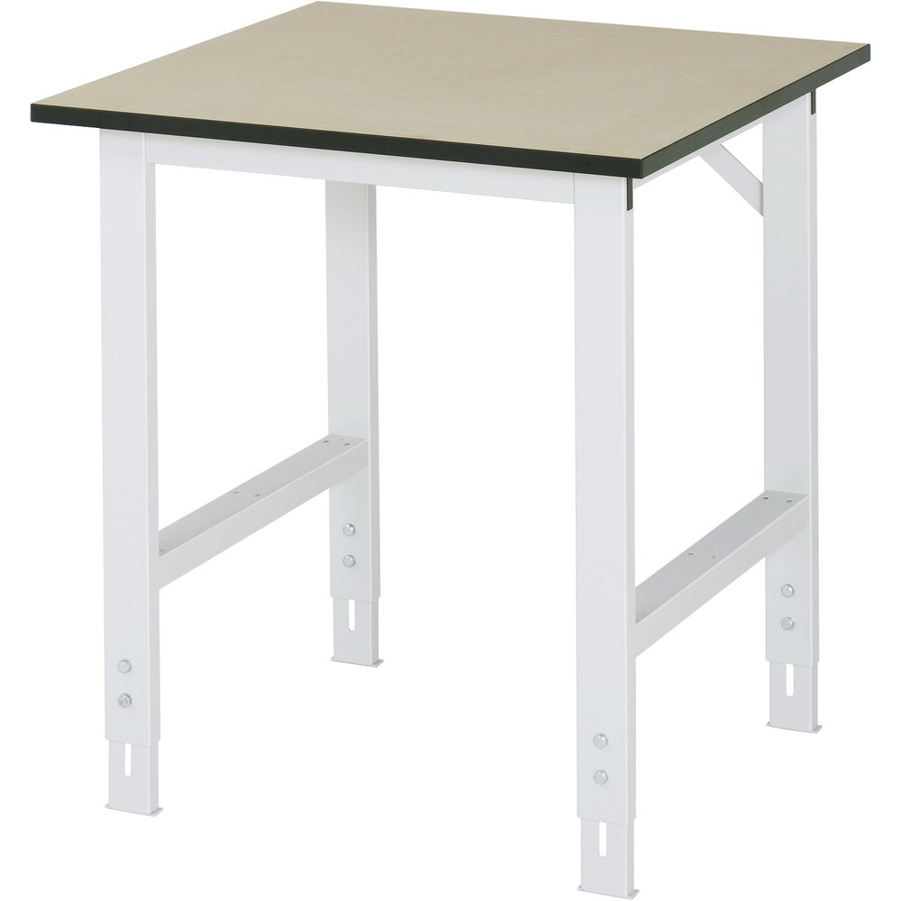 Immagine del prodotto: RAU Tavolo da lavoro regolabile in altezza Serie TOM, HxLxP 760-1.080 x 750 x 800 mm, piano di lavoro in MDF